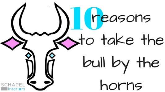 10 Reasons to take the bull by the horns