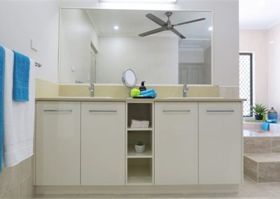 Family Bathroom with new custom joinery