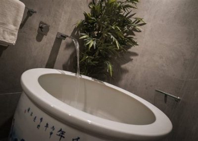 Hand crafted Spa & Waterfall spout
