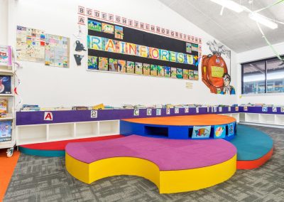 Library Reading Steps