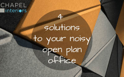 4 solutions to your noisy open plan office