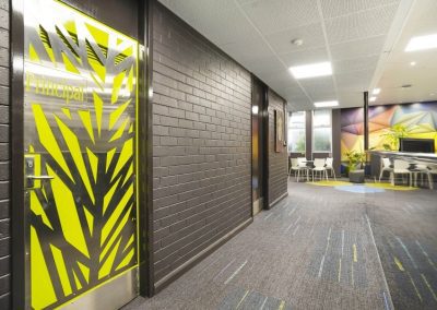 Feature screens to doors