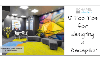 5 Top Tips for designing a Reception